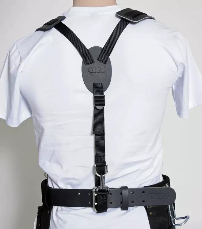 Work Belt Braces WorkGearUK Tool Belt Braces Padded Belt Loops